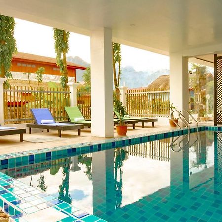 Vang Vieng Topview Hotel Buitenkant foto