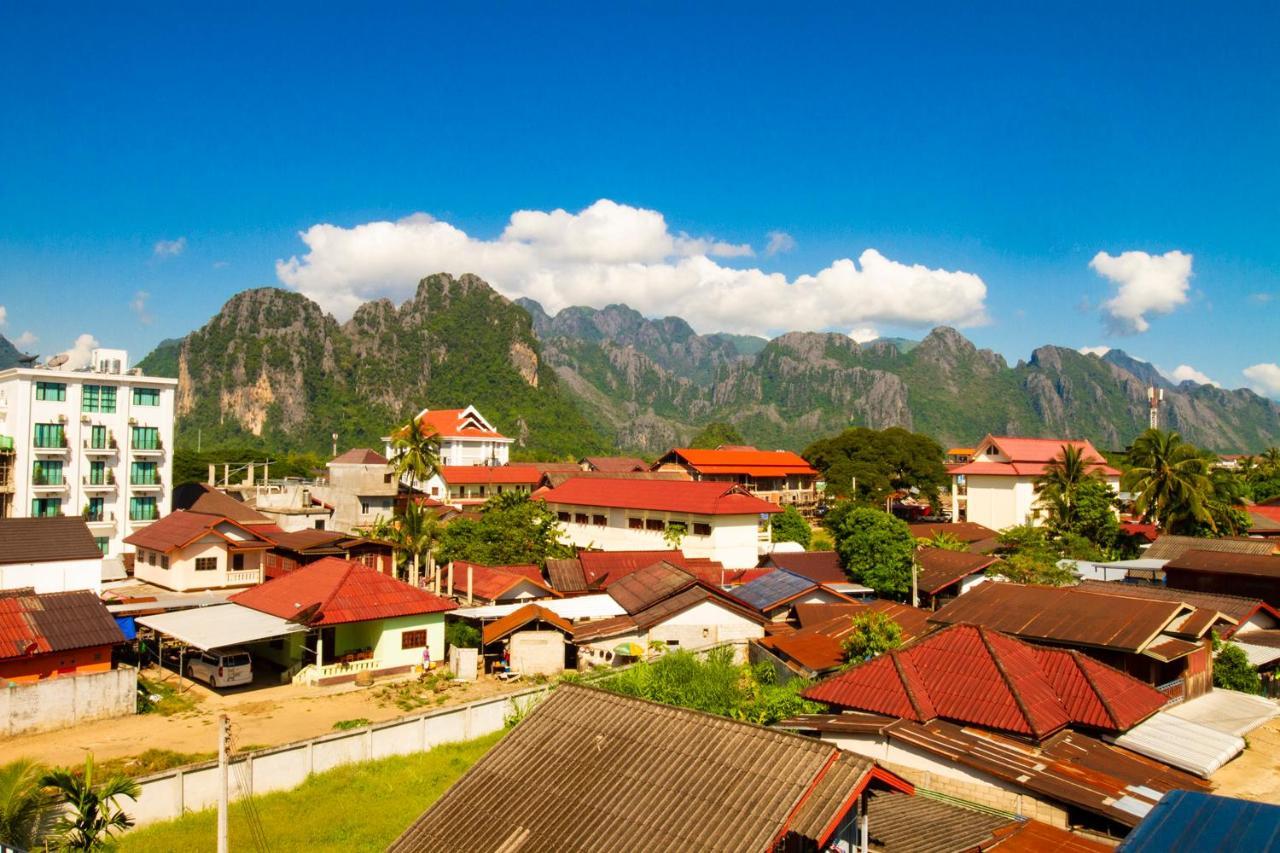 Vang Vieng Topview Hotel Buitenkant foto