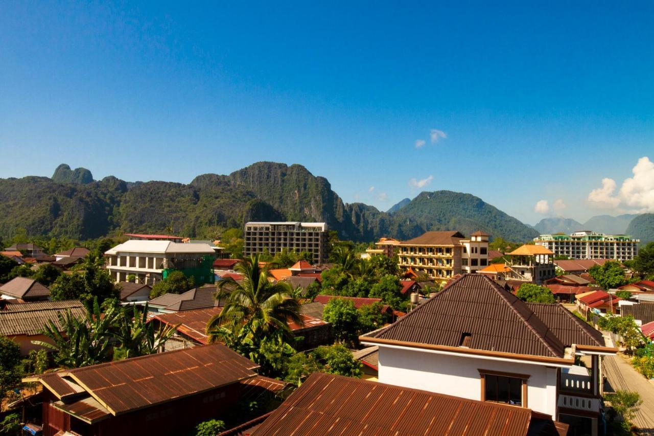 Vang Vieng Topview Hotel Buitenkant foto