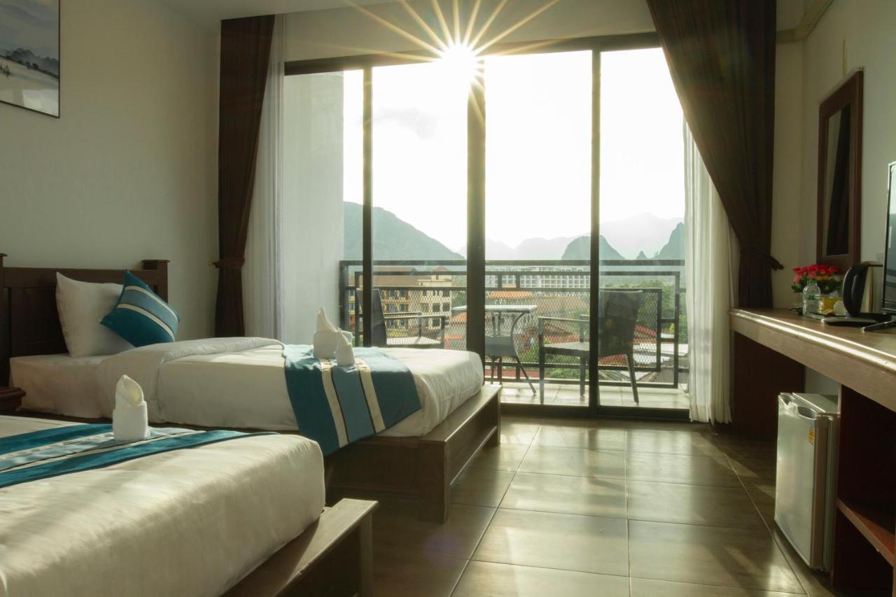 Vang Vieng Topview Hotel Buitenkant foto