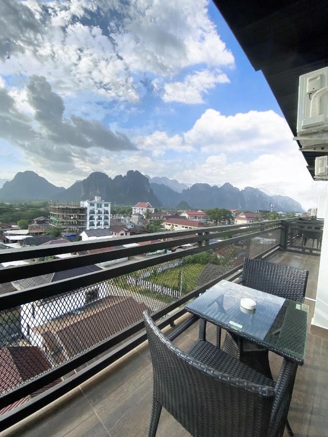 Vang Vieng Topview Hotel Buitenkant foto